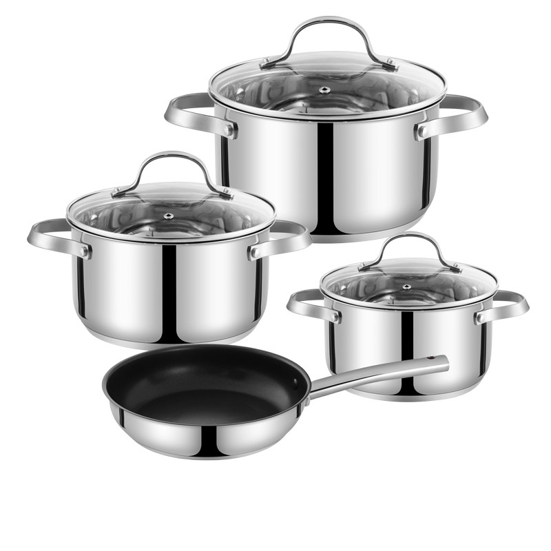 stainless steel cookware , whistling kettle, bread box, Aluminum ...